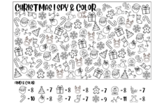 Christmas Activity Sheets &amp; Coloring Pages | Signup in Christmas Printable Activity Worksheets