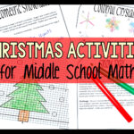 Christmas Activity Worksheets For Middle School Math   Make Sense Inside Middle School Christmas Math Worksheets
