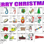 Christmas Alphabet   Esl Worksheetmilagrin With Christmas Words Alphabetical Order Worksheets