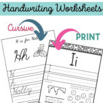 Christmas Alphabet Handwriting Worksheets   Mama Teaches In Free Christmas Handwriting Worksheets