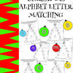 Christmas Alphabet Letter Matching With Christmas Letter Matching Worksheets