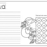 Christmas Alphabet Tracing Worksheets   Kids Activity Zone Inside Free Printable Christmas Alphabet Worksheets
