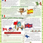 Christmas Around The World   Esl Worksheetmariaolimpia Intended For Christmas Traditions In Different Countries Worksheets
