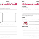 Christmas Around The World For Kids (With Printable) Intended For Christmas In Different Countries Worksheets