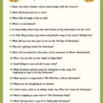 Christmas Carol Trivia   15 Free Pdf Printables | Printablee With Christmas Carol Trivia Worksheets