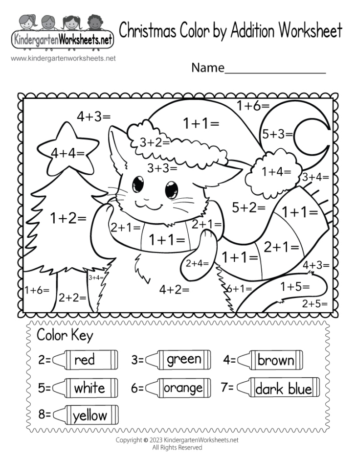 Fun Christmas Worksheets For Kindergarten Fun Christmas Worksheets For Kindergarten