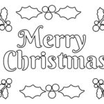 Christmas Coloring Pages For Kids (100% Free) Easy Printable Pdf Regarding Merry Christmas Coloring Worksheets