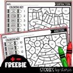 Christmas Coloring Pages Intended For Christmas Math Coloring Worksheets