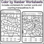 Christmas Colornumber   Classful Inside Christmas Color By Number Worksheets