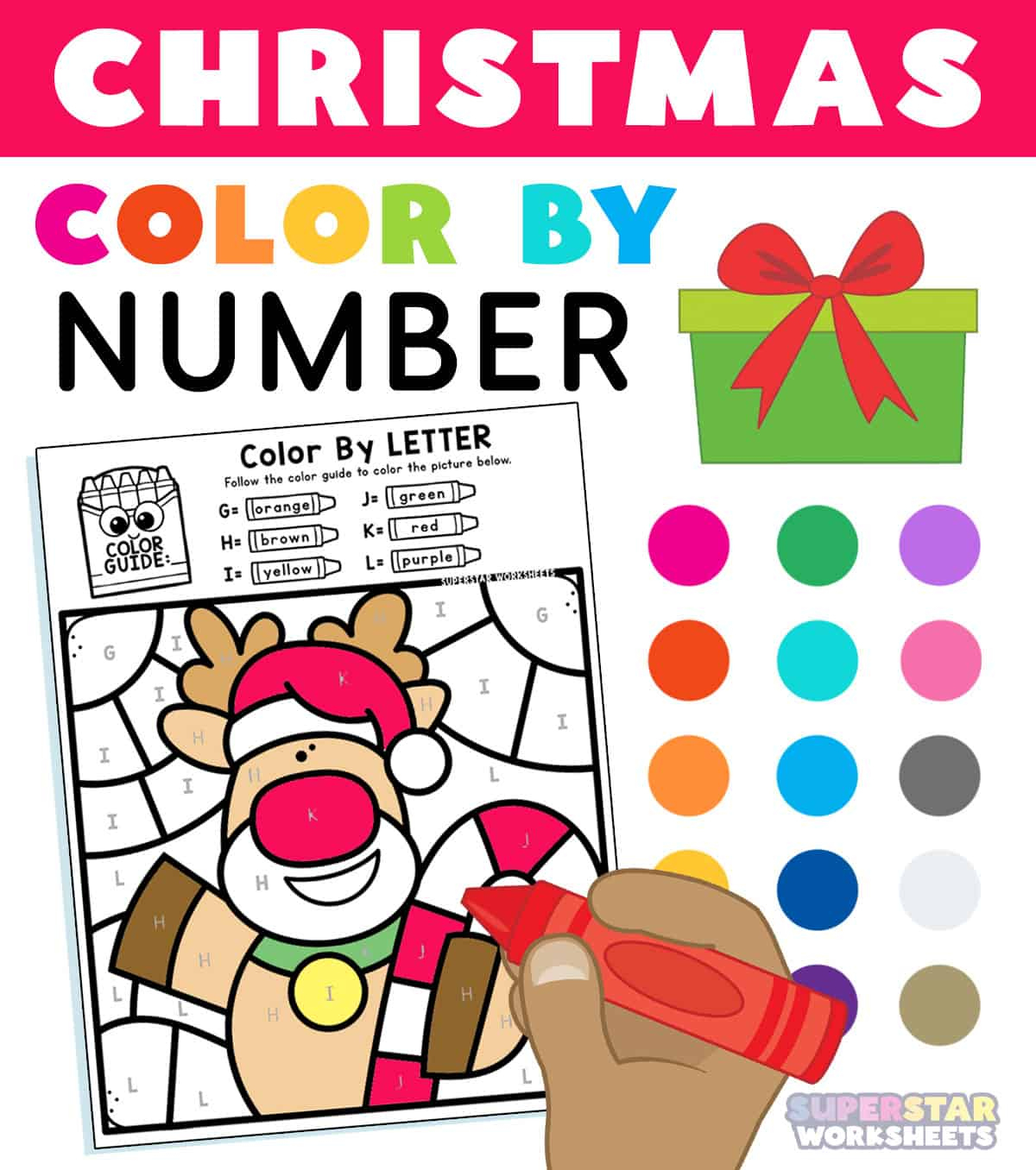 Christmas Colornumber - Superstar Worksheets inside Free Christmas Color by Number Multiplication Worksheets
