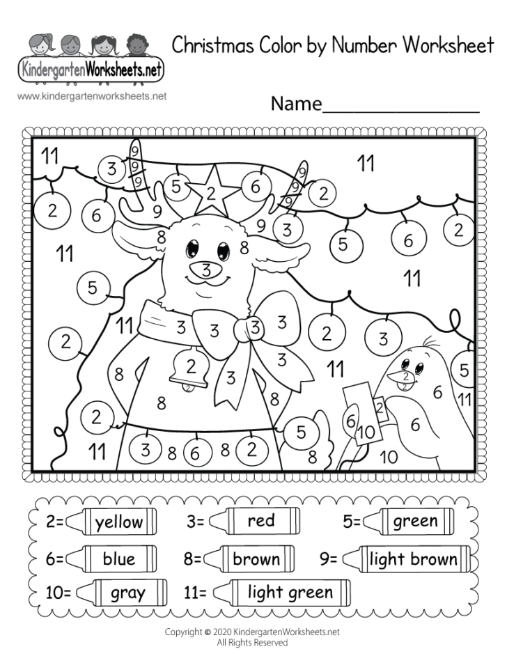 Worksheets For Christmas Free Printable