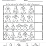 Christmas Cookie Patterns Worksheet   Free Printable, Digital, & Pdf Inside Christmas Pattern Worksheets Kindergarten
