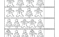 Christmas Cookie Patterns Worksheet - Free Printable, Digital, &amp; Pdf with Christmas Pattern Worksheets Preschoolers