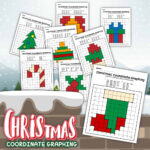 Christmas Coordinate Graphing Worksheets, Free! With Coordinate Graphing Worksheets Christmas