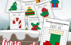 Christmas Coordinate Graphing Worksheets, Free! with Coordinate Graphing Worksheets Christmas