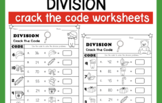 Christmas Crack The Code: Division Worksheets | Resources For in Free Christmas Division Worksheets