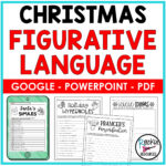 Christmas Figurative Language   Rockin Resources Intended For Christmas Figurative Language Worksheets