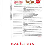 Christmas Games: Guess These Christmas Songs! Inside Guess The Christmas Song Worksheets Answers