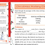 Christmas History Worksheet Cloze Activity Pertaining To Christmas Cloze Worksheets Answers