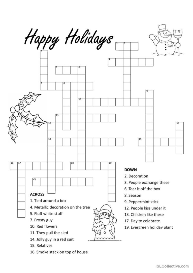 Christmas In America (With Word Puzz…: English Esl Worksheets Pdf pertaining to Christmas In America Worksheets