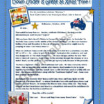 Christmas In Australia   Esl Worksheetikebana Intended For Christmas In Australia Worksheets