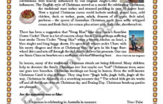 Christmas In Australia With Key - Esl Worksheetsaskat3 regarding Christmas in Australia Worksheets