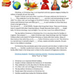 Christmas In Britain General Readin…: English Esl Worksheets Pdf & Doc In Christmas In England Worksheets
