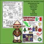 Christmas In Mexico Fact Sheet For Early Readers   Classful With Christmas In Mexico Worksheets