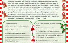 Christmas Is Coming : Christmas Re…: English Esl Worksheets Pdf & Doc with Christmas Worksheets Reading Comprehension