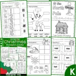 Christmas Kindergarten Worksheets And Activities No Prep Regarding Christmas Phonics Worksheets For Kindergarten