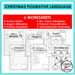Christmas Literacy Bundle   Rockin Resources Inside Christmas Figurative Language Worksheets