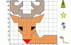 Christmas Math 5Th Grade Worksheets for Free Christmas Coordinates Worksheets