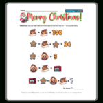 Christmas Math Worksheets For K 8—Printable With Answers — Mashup Math With Christmas Shopping Math Worksheets