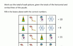 Christmas Math Worksheets with Printable Christmas Math Worksheets