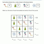 Christmas Math Worksheets Within Easy Christmas Math Worksheets