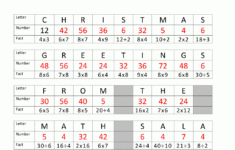 Christmas Math Worksheets - Worksheets Library for Christmas Values Worksheets Answers