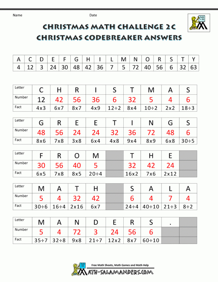 Christmas Values Worksheets Answers Christmas Values Worksheets Answers