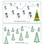 Christmas Maths Worksheets For Preschool Math Christmas Worksheets