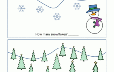 Christmas Maths Worksheets regarding Christmas Worksheets For 2 Year Olds
