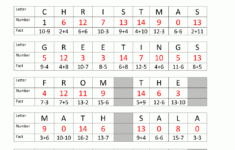 Christmas Maths Worksheets - Worksheets Library pertaining to Christmas Math Worksheets For Middle School