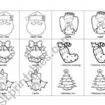 Christmas Memory Game   Esl Worksheetrenate Oliveira Regarding A Christmas Memory Worksheets