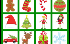 Christmas Memory Game – Free Printable – Extreme Couponing Mom intended for Free Printable Christmas Matching Worksheets