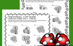 Christmas Money Math - Counting And Adding Coins - Only Passionate within Christmas Money Math Worksheets