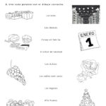 Christmas New Year Esl Worksheets For Kids Intended For Spanish Christmas Activities Worksheets