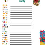 Christmas Party Games | Christmas Song Emoji Quiz | Christmas With Regard To Guess The Christmas Song Worksheets