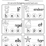 Christmas Phonics Worksheet   Free Printable, Digital, & Pdf Pertaining To Free Kindergarten Christmas Worksheets