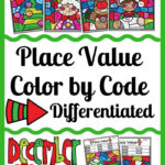 Christmas Place Value Worksheets | Colorcode | Differentiated Within Christmas Place Value Worksheets