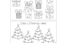 Christmas Preschool & Kindergarten Worksheets You Can Print | Kids inside Preschool Christmas Tree Worksheets