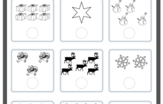 Christmas Preschool Math Activity | Madeteachers within Christmas Counting Worksheets Preschool