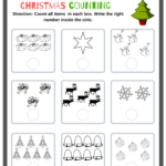 Christmas Preschool Math Activity | Madeteachers Within Christmas Pre K Worksheets